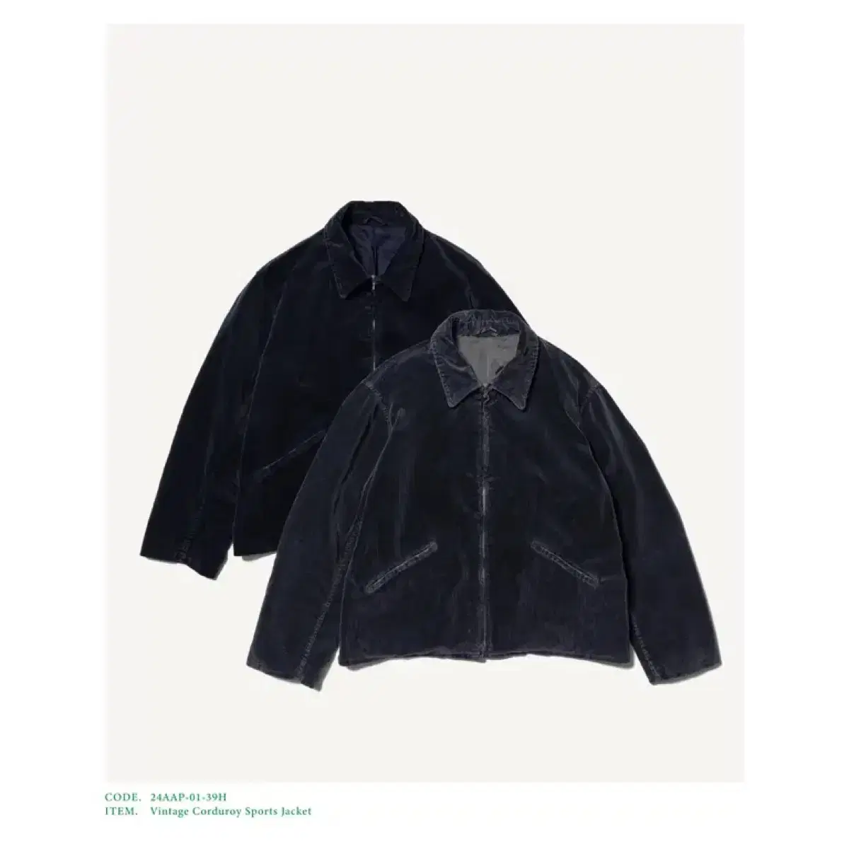 ジャケット・アウター ancellm VELOUR SWITCHING JACKET NAVY ANCELLM - VELOUR SWITCHING JACKET | NAVY | ジャケット | NapsNote